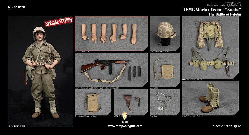 Face Pool Figure フェイスプールフィギュア 1/6 アクションフィギュア